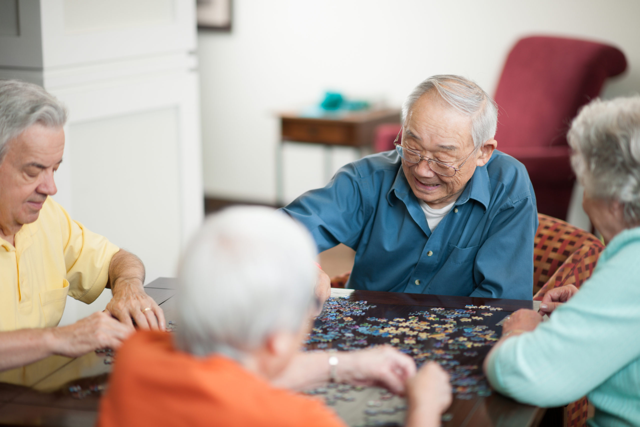 At St. Margaret Hall we make it our top priority to keep our residents socially active